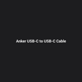 Anker USB-C to USB-C Cable (3 ft / 6 ft, 240W, Upcycled-Braided) — placeholder image, replace with real product photo