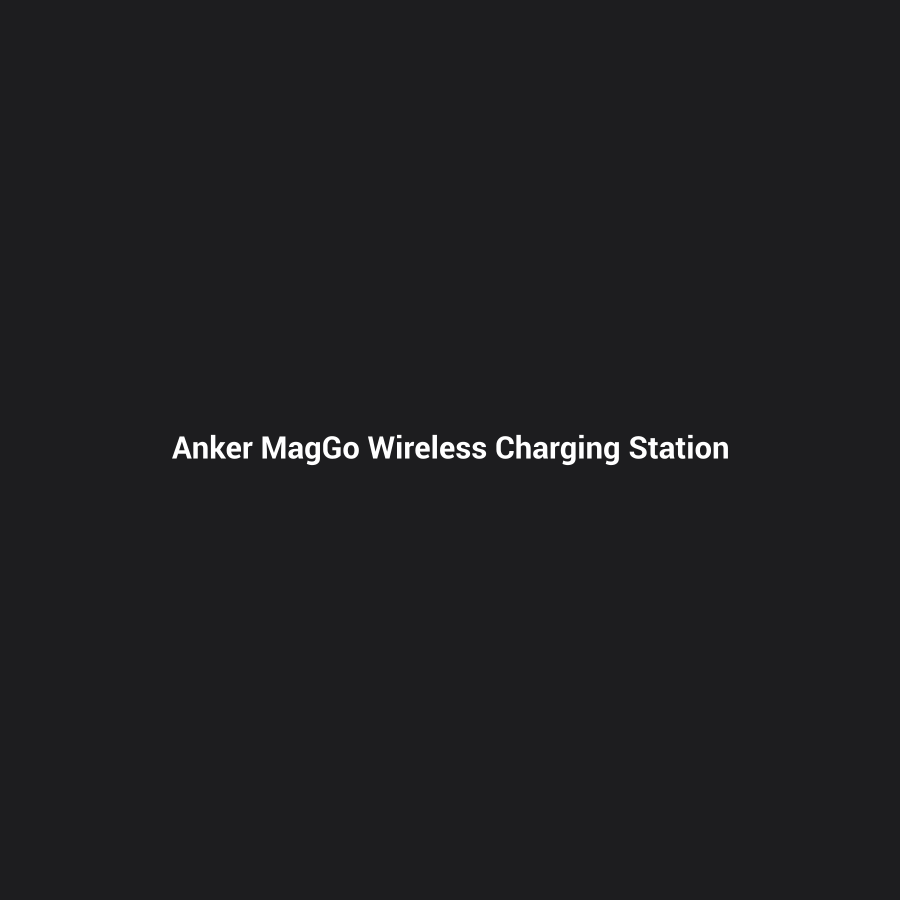 Anker MagGo Wireless Charging Station (Foldable 3-in-1) — placeholder image, replace with real product photo