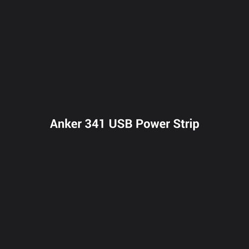 Anker 341 USB Power Strip — placeholder image, replace with real product photo