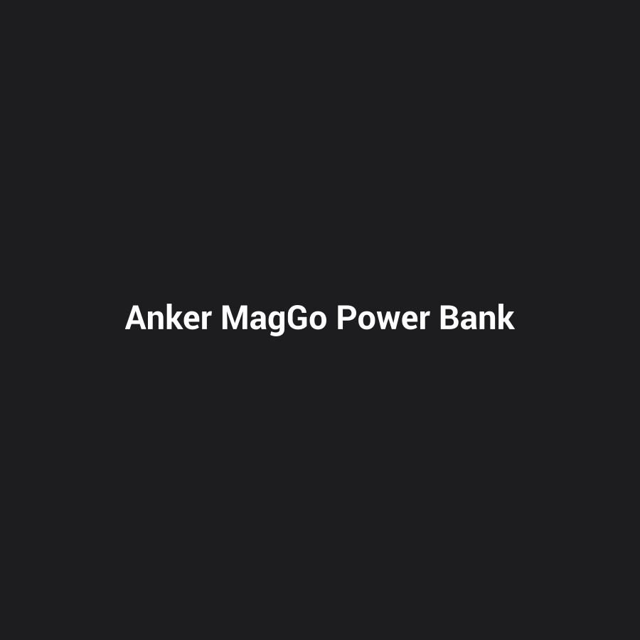 Anker MagGo Power Bank (10K, Slim) — placeholder image, replace with real product photo